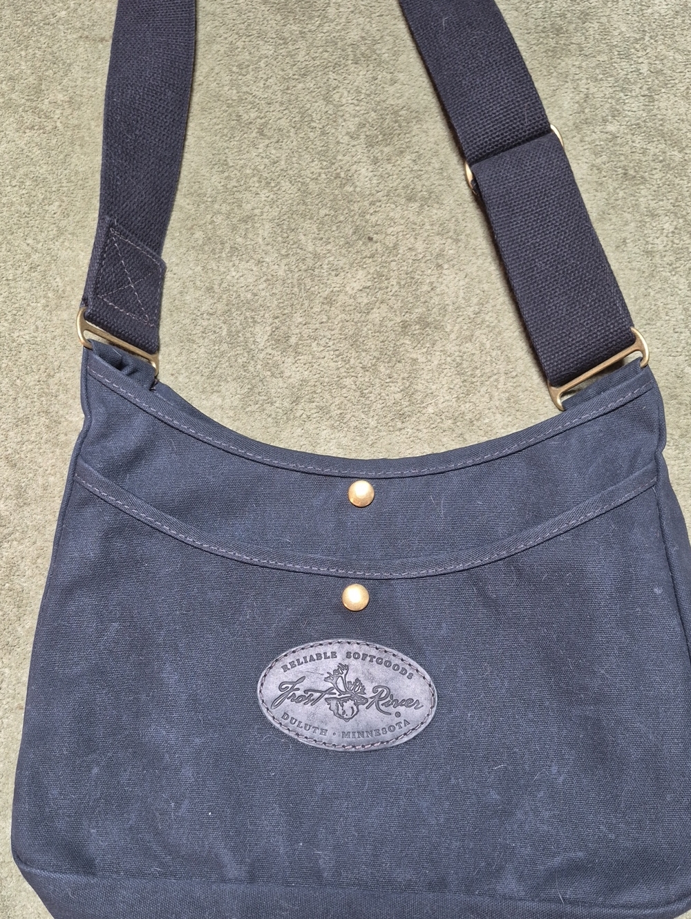 Frost River  Canvas Crossbody Bag - Reliable Outdoor Design